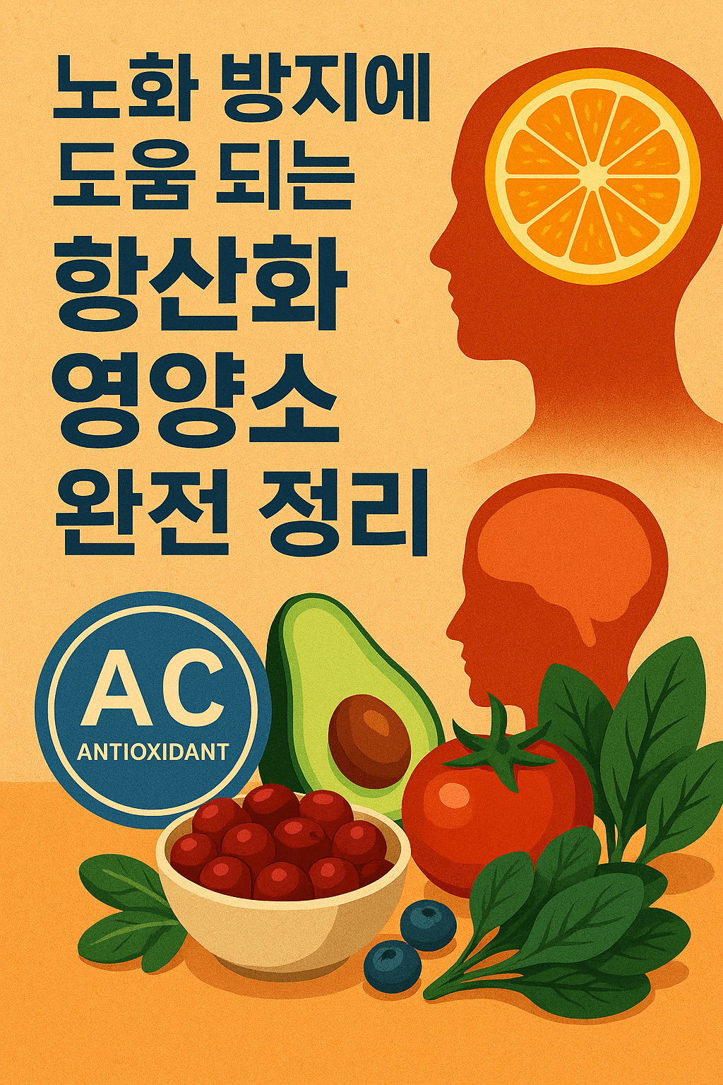 노화 방지에 도움 되는 항산화 영양소