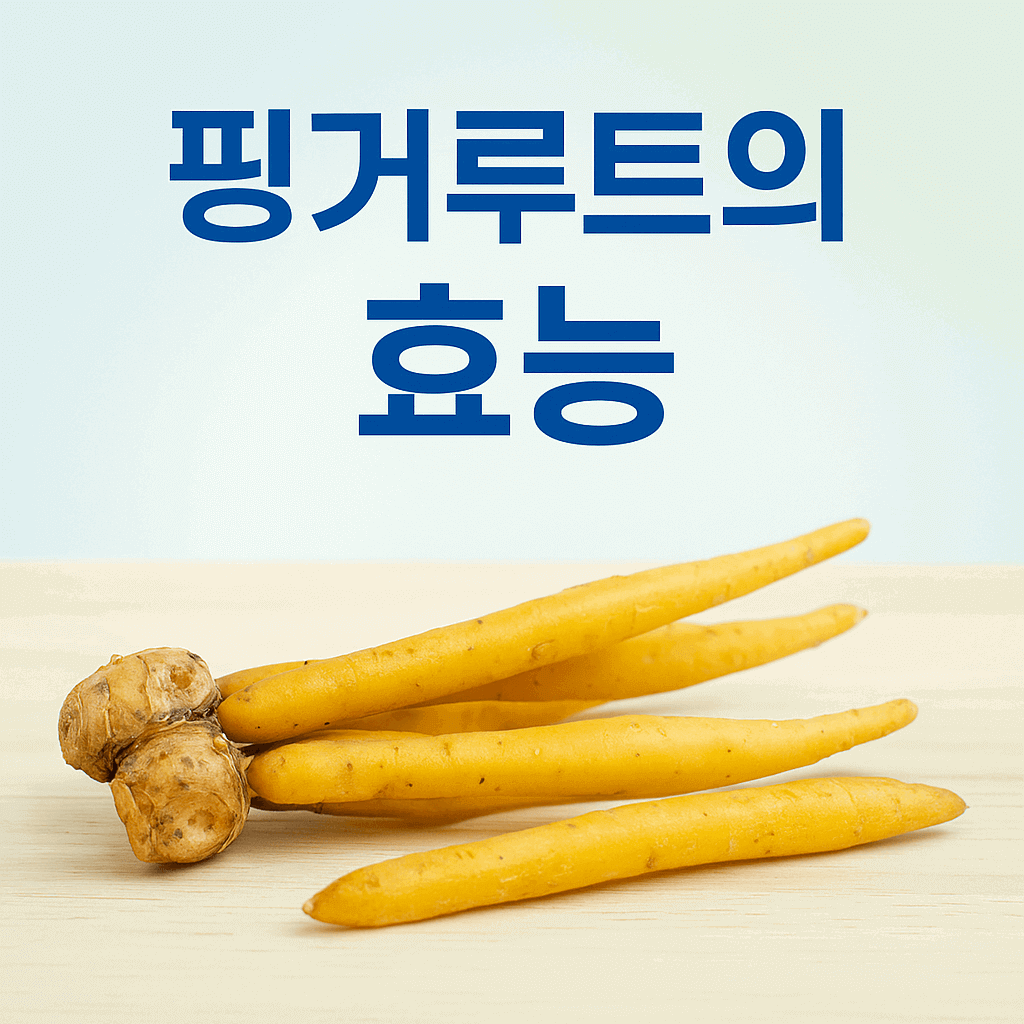 핑거루트의 효능
